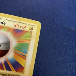 Pokemon Electrode Base Set Shadowless Card #21/102 HP - Image 5