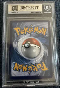 Pokemon TCG Shining Celebi SM79 Sun & Moon Black Star Promo Card Graded BGS 8.5 - Image 2
