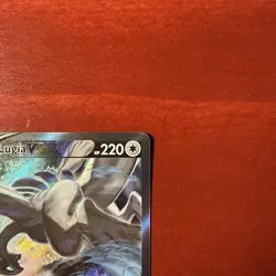 Lugia v Alternate Full Art Holo Card 186/195 Sword & Shield Silver - Image 3