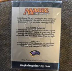 MTG Onslaught Celestial Assault Theme Deck Magic The Gathering New Sealed - Image 2