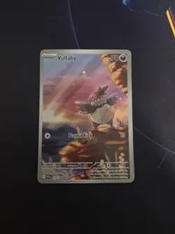 Vullaby 144/086 Illustration Rare Pokemon TCG Card White Flare NM Japanese - Image 1