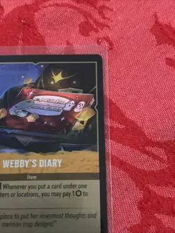 FOIL Lorcana Whispers in the Well - Webby's Diary - 31/204 FOIL - Image 2