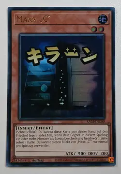 Maxx „C“ RA05-089 1st Edition NM DE Yu-Gi-Oh - Image 1