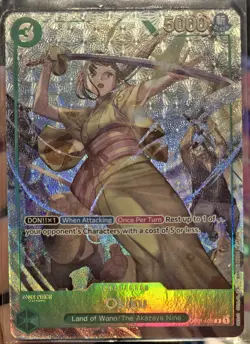 One Piece Card Game TCG Okiku OP01-035 V.3 Promo ENG Near Mint - Image 1