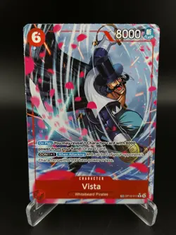 Vista (TR) OP16-011 Treasure Rare The Time of Battle One Piece Foil NM - Image 1