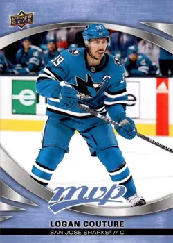 Logan Couture #188 San Jose Sharks | 2023-24 Upper Deck MVP | NHL Trading Card - Image 1