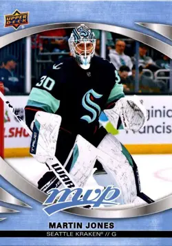 Martin Jones #48 Seattle Kraken | 2023-24 Upper Deck MVP | NHL Trading Card - Image 1