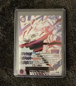 Bandai One Piece Card Game Divine Departure OP13-076 Alt Art Foil Eng - Image 1