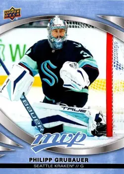 Philipp Grubauer #69 Seattle Kraken | 2023-24 Upper Deck MVP | NHL Trading Card - Image 1