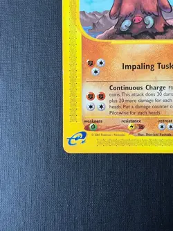 2003 Piloswine 43/144 Pokemon Card - Skyridge Set - Image 4