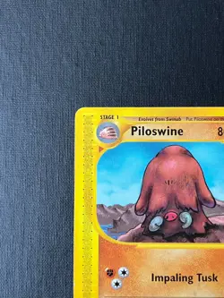 2003 Piloswine 43/144 Pokemon Card - Skyridge Set - Image 5