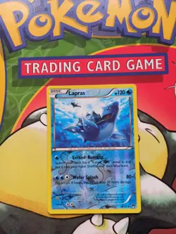 Lapras 28/122 Reverse Holo XY BREAKpoint Pokemon Card - Image 1