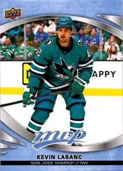 Kevin Labanc #70 San Jose Sharks | 2023-24 Upper Deck MVP | NHL Trading Card - Image 1