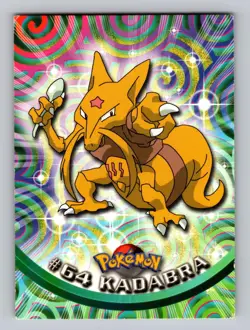 Kadabra #64 Topps Trading Cards Series 1 Pokemon Lightly Played - Image 1