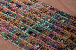 Vintage Yu-Gi-Oh TCG Lot w/ Blue-Eyes Red-Eyes Holos (50+ 1st Edition Cards) Tin - Image 4