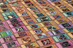 Vintage Yu-Gi-Oh TCG Lot w/ Blue-Eyes Red-Eyes Holos (50+ 1st Edition Cards) Tin - Image 5