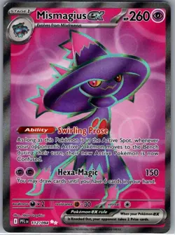 Mismagius ex - 112/094 ME02: Phantasmal Flames - Pokemon Card - NM - Image 1