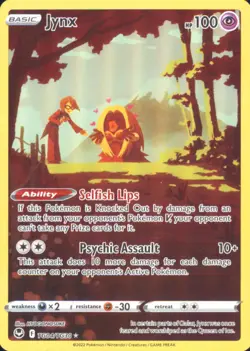 Jynx Ultra Rare SWSH12: Silver Tempest Trainer Gallery TG04/TG30 NM Pokemon Card - Image 1