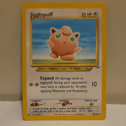 Pokemon Card - Jigglypuff Neo Destiny 44/105 Uncommon - Image 1
