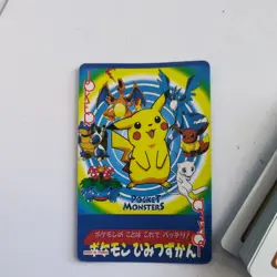 1999 Pokemon Poker Playing Cards - Holo backs - Image 3