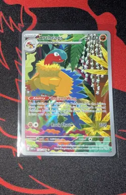 Archeops Illustration Rare SV: White Flare 132/086 NM | Pokemon TCG Card - Image 1