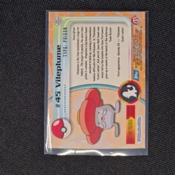 Gloom #44 & Vileplume #45 Topps Pokemon Card Bundle 1999 LP-NM - Image 4