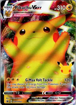 Pikachu VMAX - Holo Promo SWSH: Sword & Shield Promo Cards SWSH062 NM - Image 1