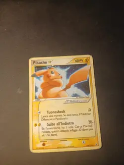 Pikachu Gold Star ita 104/110 EX Holon Phantoms 2006 Ultra rare pokemon card - Image 1