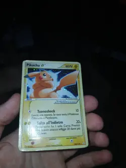 Pikachu Gold Star ita 104/110 EX Holon Phantoms 2006 Ultra rare pokemon card - Image 5