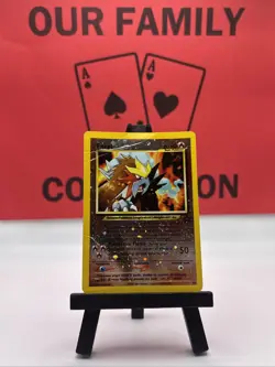 Entei 34 Black Star Promos Cosmos Reverse Holo Swirl WoTC Pokemon Card - Image 1