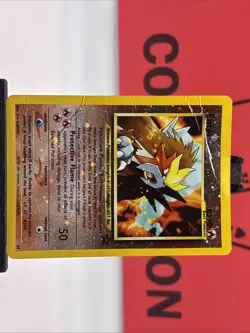 Entei 34 Black Star Promos Cosmos Reverse Holo Swirl WoTC Pokemon Card - Image 4