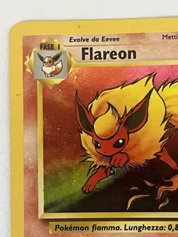 Flareon 3/64 Jungle Set Rare Holo Vintage Pokemon TCG Card HP Italian - Image 3