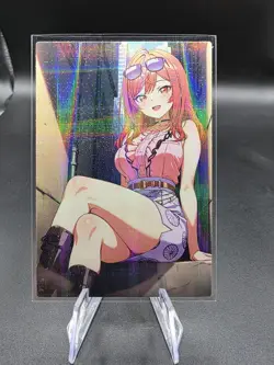 Ichijou Ririka Holographic Anime Collectible Trading Card - Image 2
