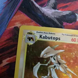 Kabutops 9/62 Holo Rare Pokemon Card Fossil - Image 2