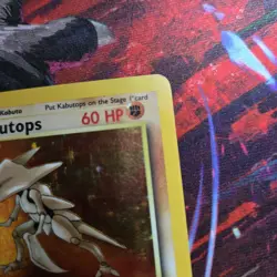 Kabutops 9/62 Holo Rare Pokemon Card Fossil - Image 3