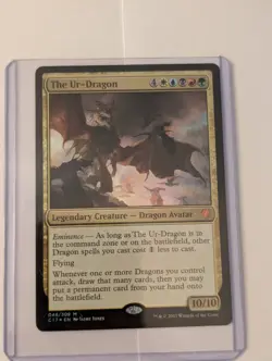 MTG English The Ur-Dragon NM Foil Commander 2017 - Image 1