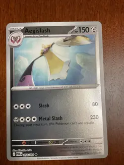 Aegislash 058/088 Perfect Order Reverse Holo Pokemon TCG Card - Image 1
