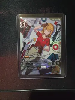 Gundam TCG Card Game Cagalli Yula Athha GD01-096 R+ Foil English Newtype Rising - Image 1