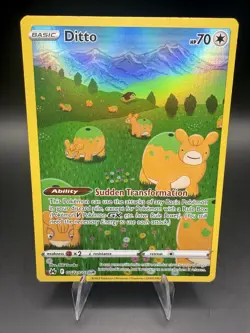 Ditto GG22/GG70 Holo Crown Zenith Galarian Galaxy Pokemon Card TCG NM - Image 1