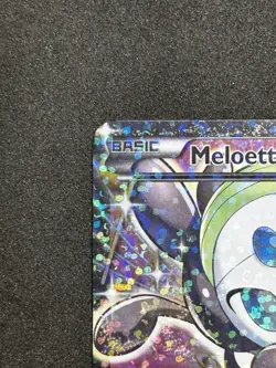 Pokemon TCG Meloetta EX Full Art Holo Card RC25/RC25 English - Image 2