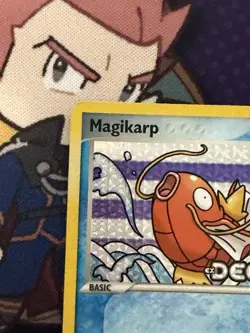 Pokemon Card Magikarp 64/107 Deoxys Reverse Holo Stamped MP-HP - Image 2
