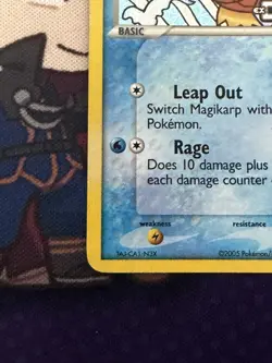 Pokemon Card Magikarp 64/107 Deoxys Reverse Holo Stamped MP-HP - Image 4