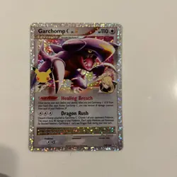 Pokemon Garchomp C Lv.X Celebrations. Holo Rare 145/147 NM COMES WITH EXTRA CARD - Image 1