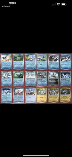 POKEMON x165 SURGING SPARKS COMPLETE REVERSE HOLO CARD SET - Image 5