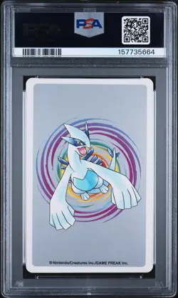 2000 POKEMON SILVER VERSION PLAYING CARDS 9 OF HEARTS #191 SUNKERN PSA 10 - Image 2