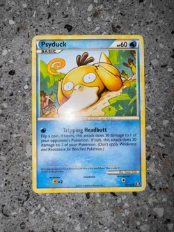 Pokemon TCG Cards Psyduck 74/102 HGSS Triumphant NM - Image 3