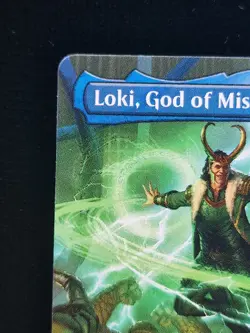 Loki, God of Mischief Borderless MTG Marvel Super Heroes NM #343 Near Mint Card - Image 2