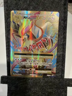 Pokemon TCG XY Evolutions M Pidgeot EX Full Art Holo Card 105/108 - Image 1