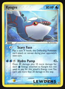Kyogre - 15/106 - Rare - EX Emerald - Pokemon Card - Image 1
