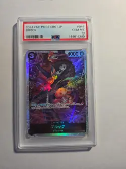 PSA 10 One Piece Card Brook EB01-046 SR Japanese Extra Memorial Collection 2024 - Image 1
